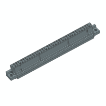 64 Position vertcal weiblicher Typ IDC Eurocard Connector