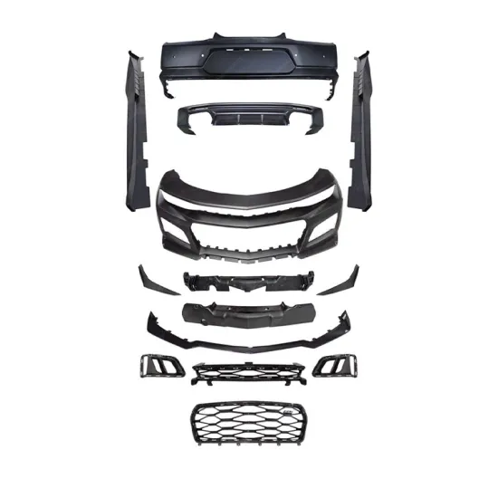 Chevrolet Camaro 2016-2018 ZL1 Surround Kit: Enhance Your Vehicle with Custom Front Bumper, Rear Bumper, and Side Skirts