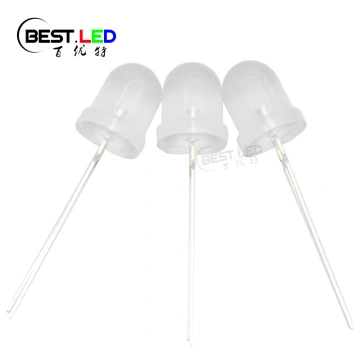 12V LED Diode 10mm, Yellow