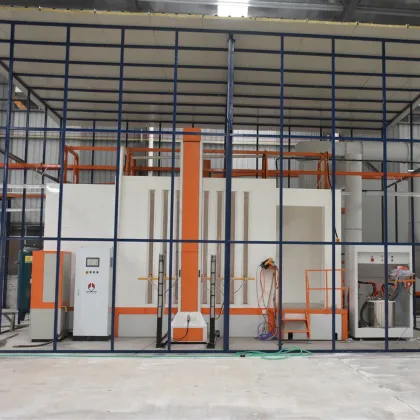 Automatic Powder Coating Systems: Machine, Booth, and Oven