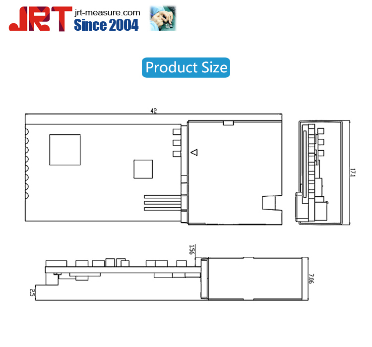 Laser Distance Meter Sensor Diagram