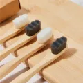 Spazzolino da denti usa e getta in bambù per il marchio di servizi alberghieri