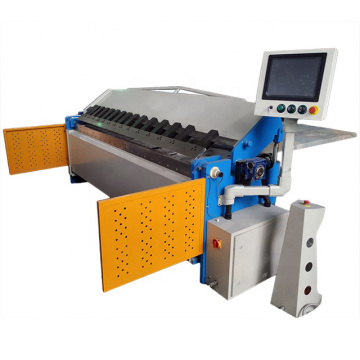 CNC Hydraulic Sheet Folding Machine W62K-3X2500 with Touch Screen Panel