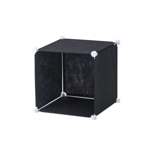 Home Black Metal Storage Korb