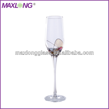 Handmade Unique Galleria Champagne Glass