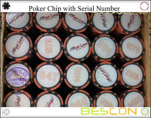 Poker Chip with Serial Number-3