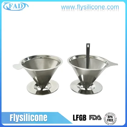 Pour over 304 stainless steel coffee dripper