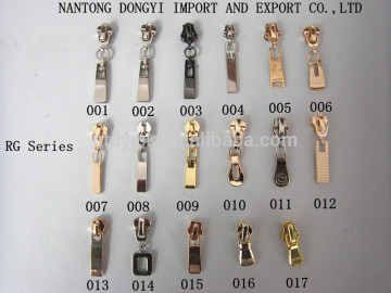 Wholesale various metal zipper OEM for bag shoes and clothes