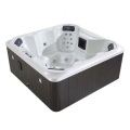 Baignoire massage jets deluxe5 personne hydro extérieur spa withtv acrylique hottub