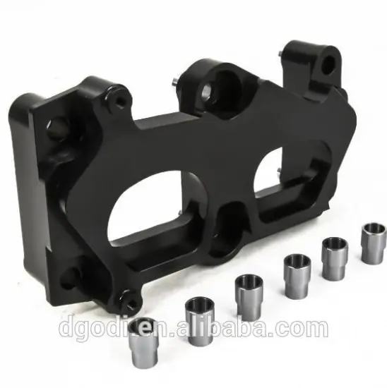 cnc milling black anodized aluminum auto parts car part