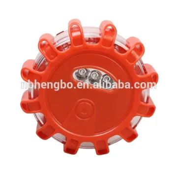 Magnetic 12+3 LED roadside traffic warning light 9 Flash Patterns Waterproof