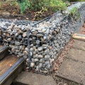 Parede modular da caixa de gabion para controle de erosão da margem do rio