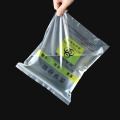 Clear Plastic PE zip resealable zip lock bag