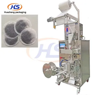 2024 Round Tea Bag and Tea Pod Packing Machine