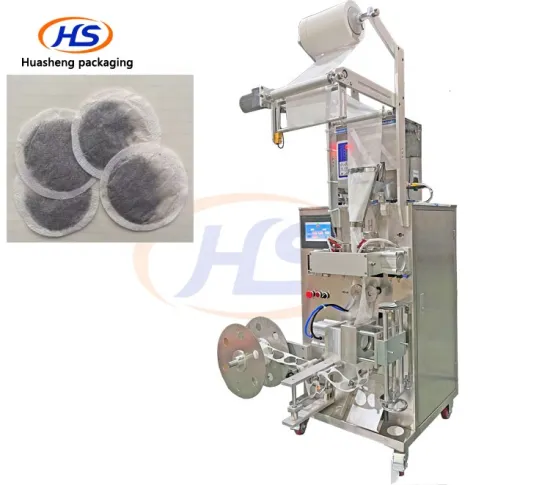 2024 Round Tea Bag and Tea Pod Packing Machine