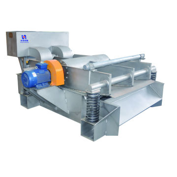 High and low frequency vibrating screen