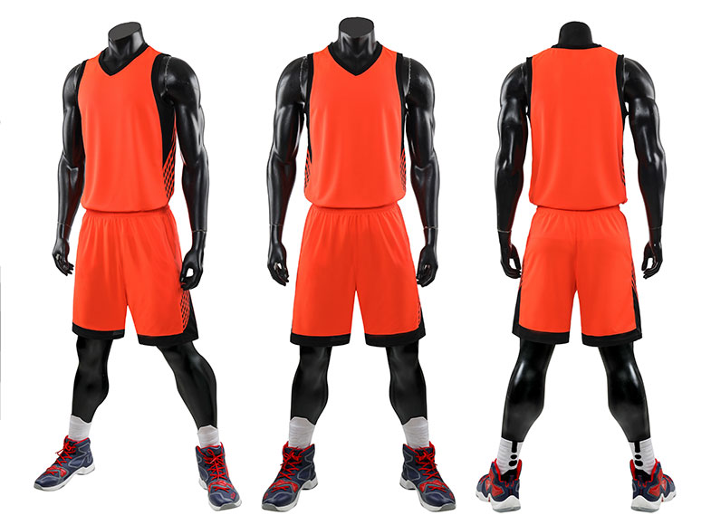 walang logo multi-color basketball jersey