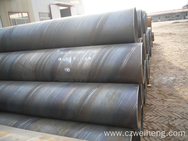 API Spec 5L Oilfield Pipeline PE Coated/SSAW Spiral Welded Steel Line Pipe X42, X46, X56 in oil and gas