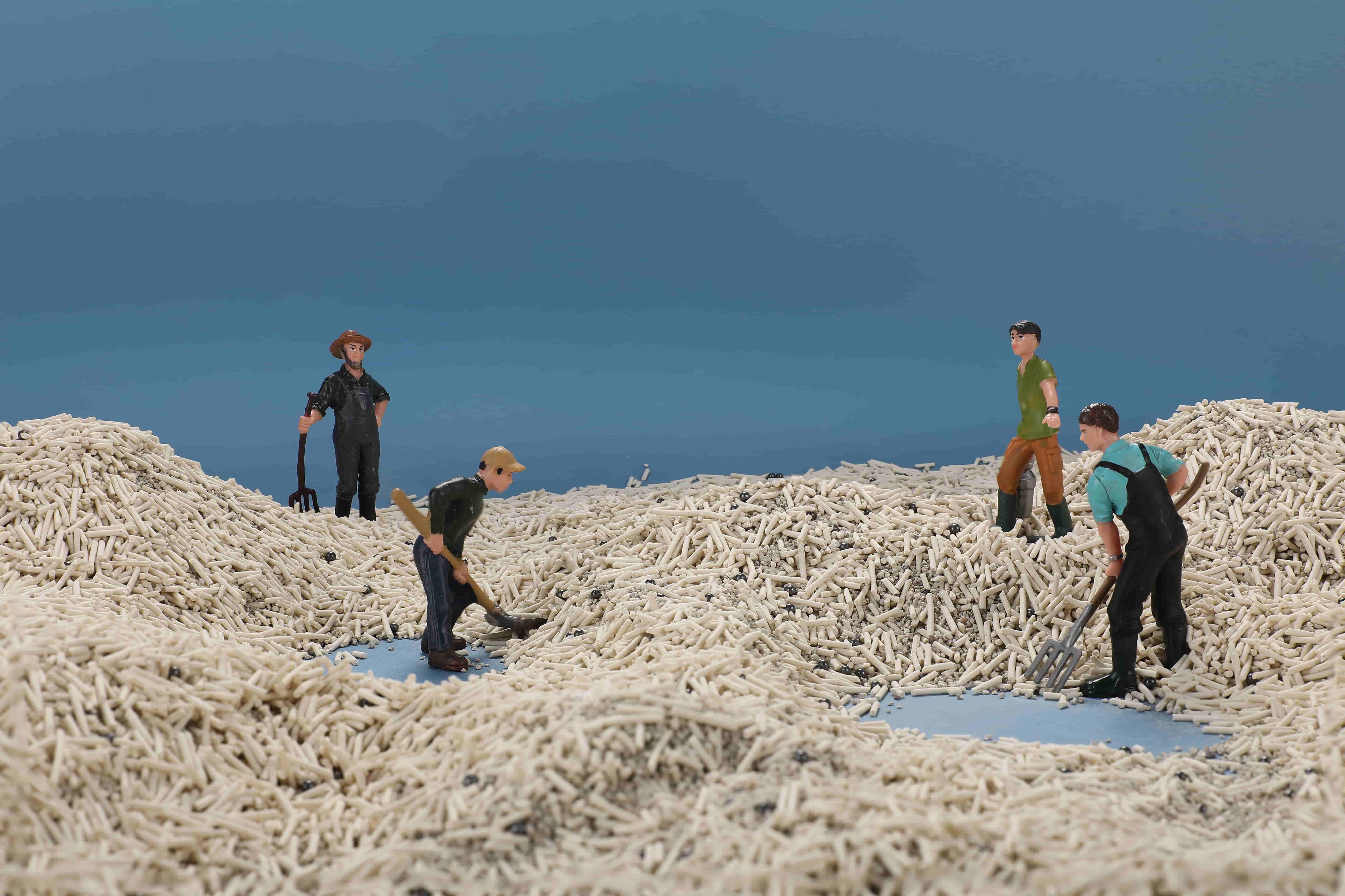 High Performance Mixed Cat Litter for All Climates