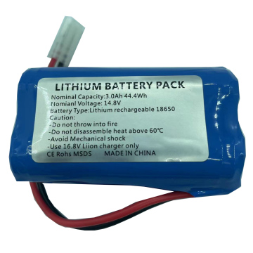 Gói lithium: 4pcs 14.8V 3.0Ah pin nối tiếp