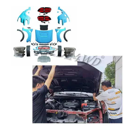 4x4 Off Road Car Front Bumper Facelift Body Kit for Everest Upgrade to F150 Raptor