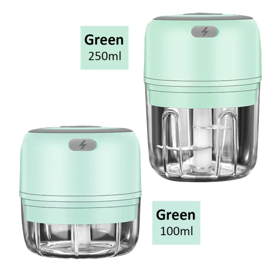 Mini Wireless Electric Garlic Masher and Chopper with USB Charging