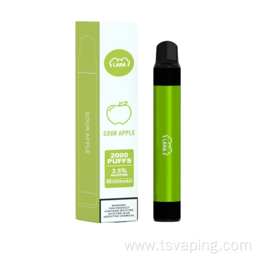 Lana vape Pen Original Disposable Vape 2000 Puff