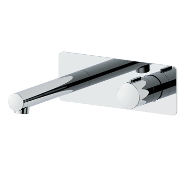 Single Lever Chrome Wall Mount Bath Faucet