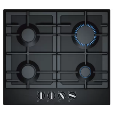 Bosh Gas Hobs 4バーナー温度ガラス