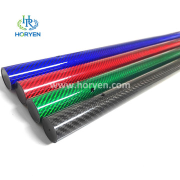 Leichter kundenspezifischer Kohlefaserpol für den Detektorgriff