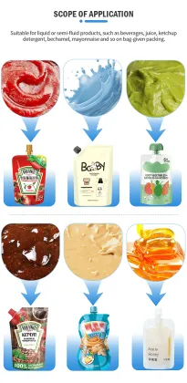 Mayonnaise Doypack Filling and Sealing Machine