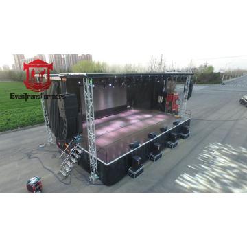 China 13m length Mobile Crusade Truck Manufactory