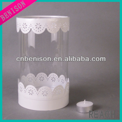 2014 new product clear glass hanging candle holder wholesale candle