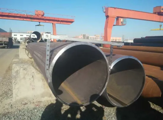 SSAW / LSAW Steel Pipe, Large Diameter API 5L Line