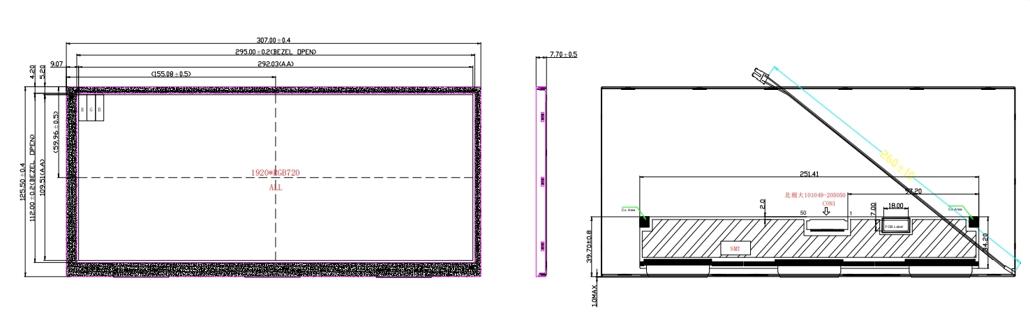 hdmi lcd display