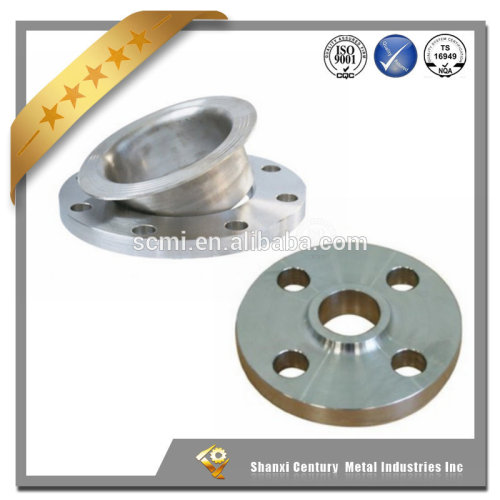 China manufacturer precision casting parts stainless steel alloy steel loose flange and