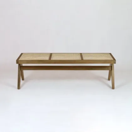 Garden Wood Rattan Outdoor Furniture Benches Patio Chairs