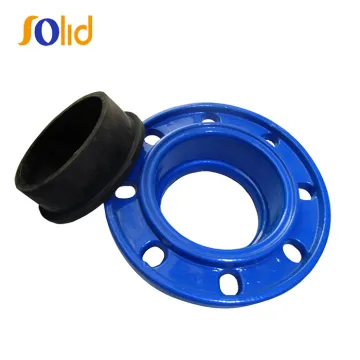 Cast iron pipe fitting-reducing flange quick adaptor