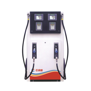 Dispensador de combustible montado sobre patín con boquilla doble serie Skid