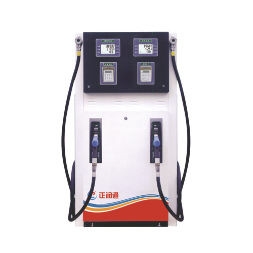 Dispensador de combustible montado sobre patín con boquilla doble serie Skid