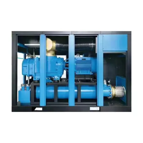 oil free screw vacuum pump dimensions