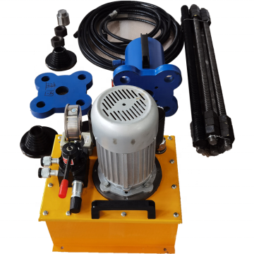 Customized Portable Excavator Track Puller Link Machine (70T-200T)