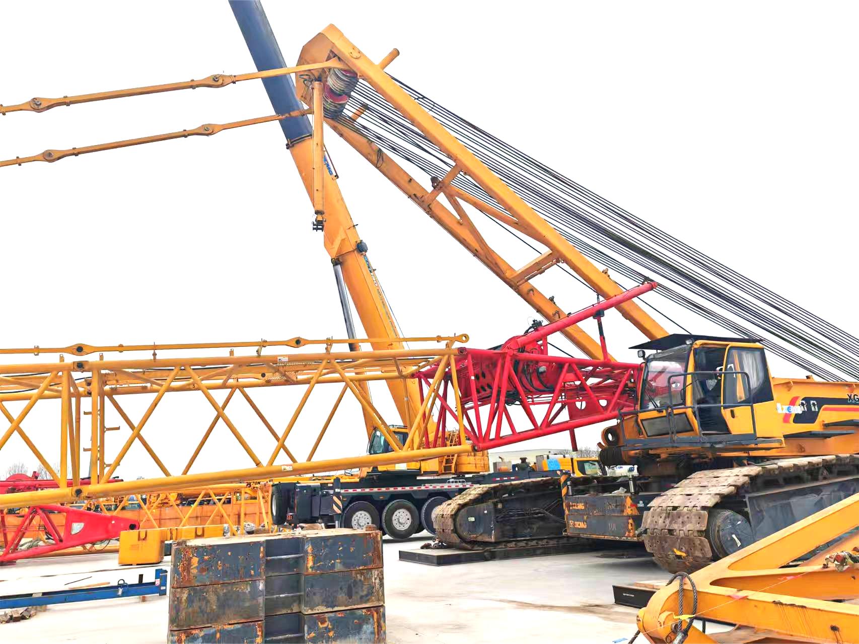 2014 500-ton unit, stored indoors when idle