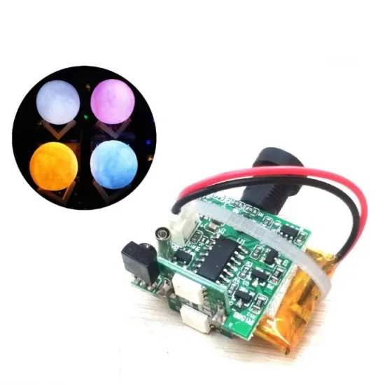 16 Colors RGB 3D Moon Lamp: Remote Control LED Electronics PCB Circuit Board & USB Charging Night Light