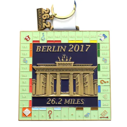 Personalised Austin Marathon Medal Engraving
