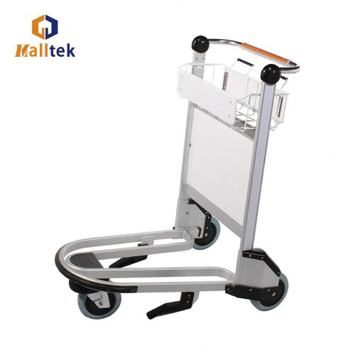 Aluminum Alloy Airport Trolley 3 wheel aluminum alloy handbrake airport trolley Manufactory