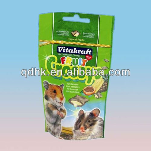 Animal food packaging bag