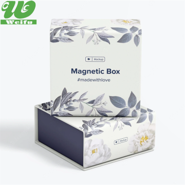 Wholesale Luxury Custom Logo Rigid Cardboard Gift Boxes with Ribbon Closure
