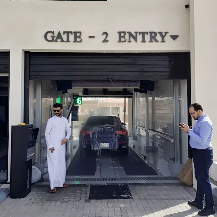 automatic touchless car wash