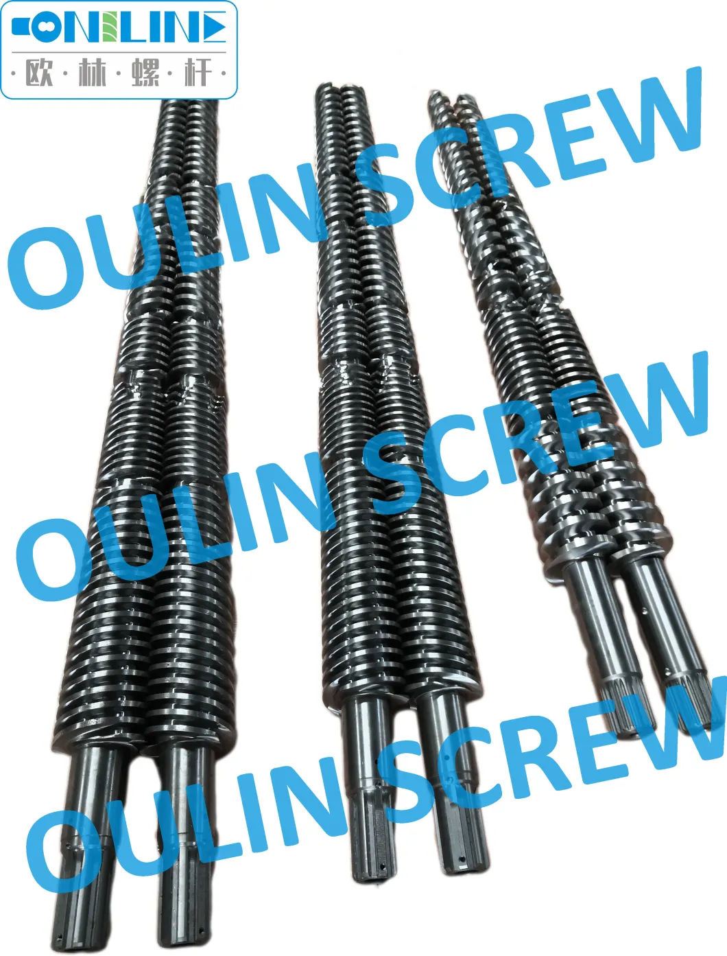 Cincinnati 80/143, 58/146 Bimetallic Twin Conical Screw and Barrel for Sheet